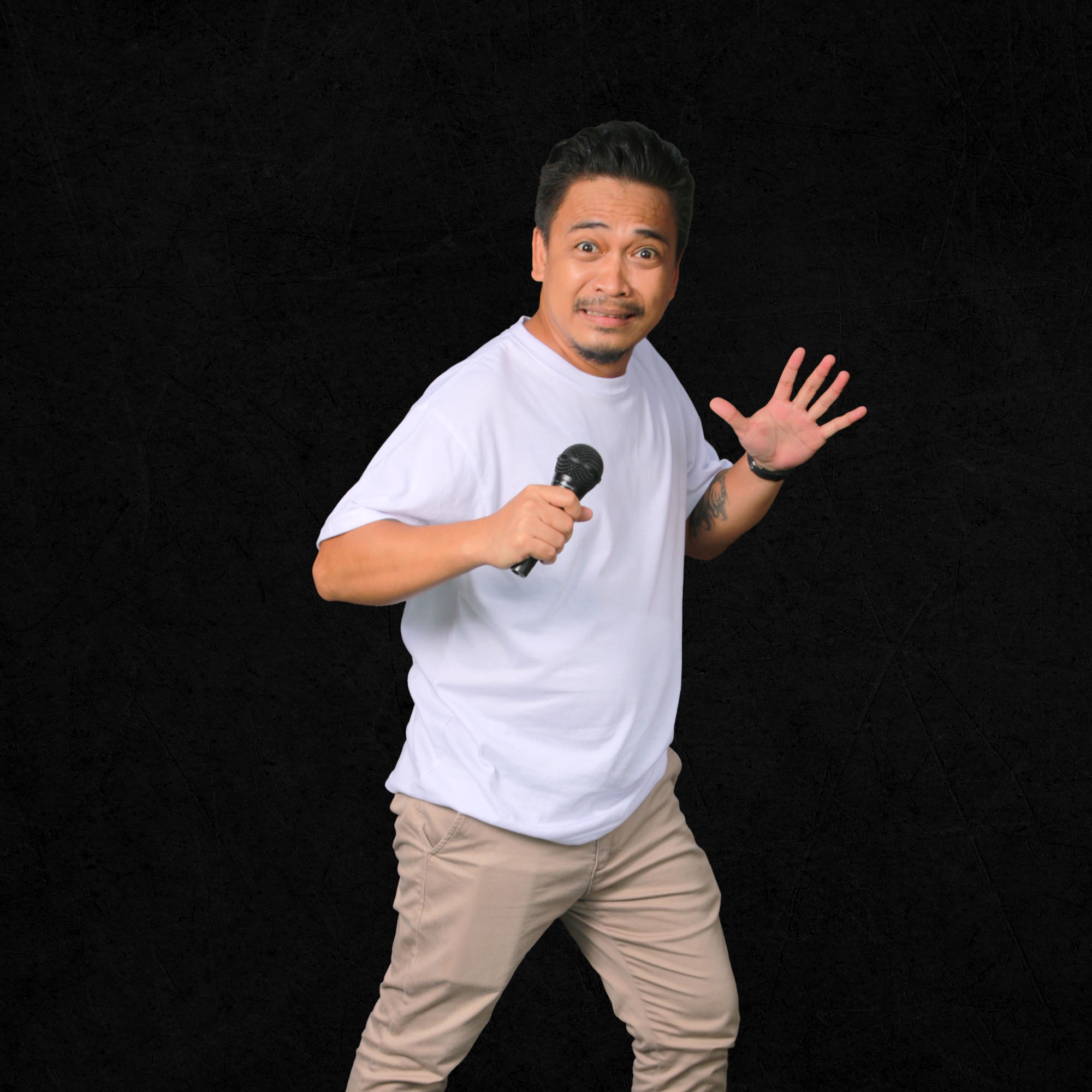 Filipino standup comedian - Mak Navarez