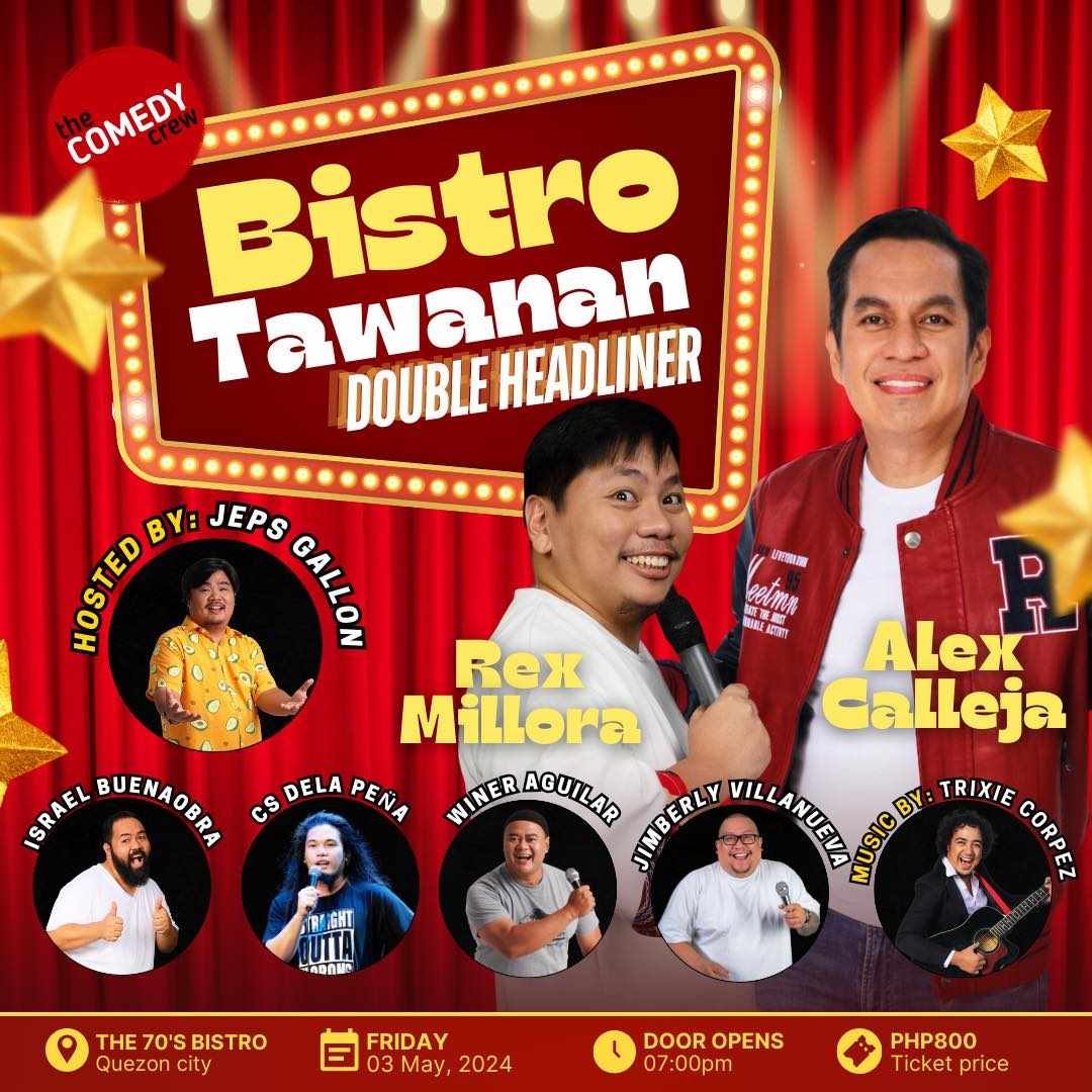 stand up comedy show at the 70s bistro