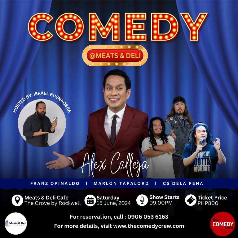 stand up comedy show meats and deli