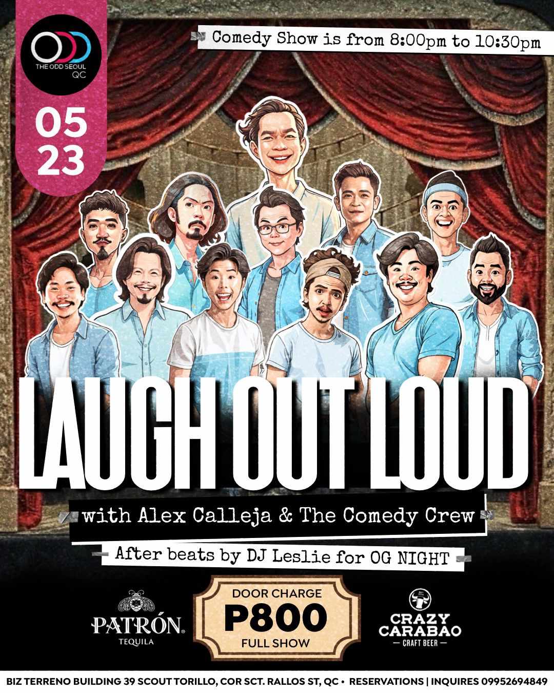 stand up comedy show odd seoul