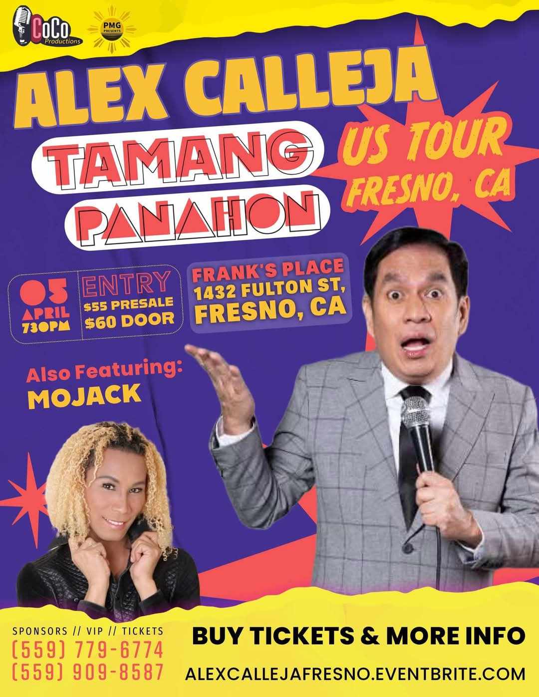 standup comedy fresno california