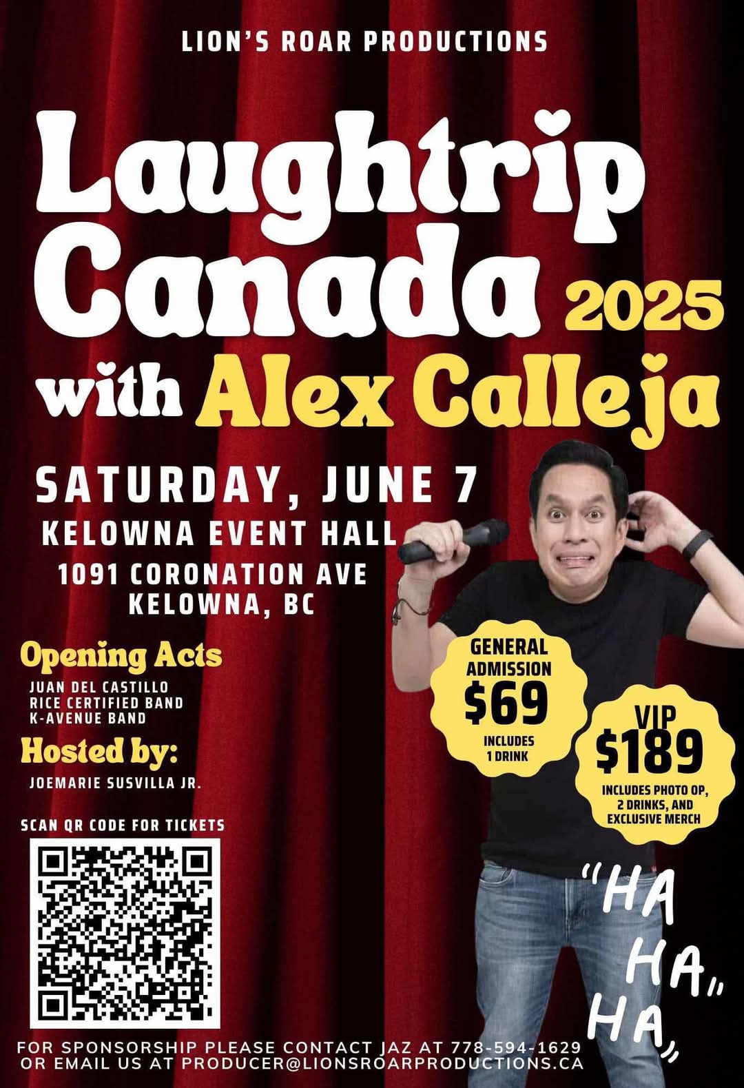 Canada Comedy Show Kelowna
