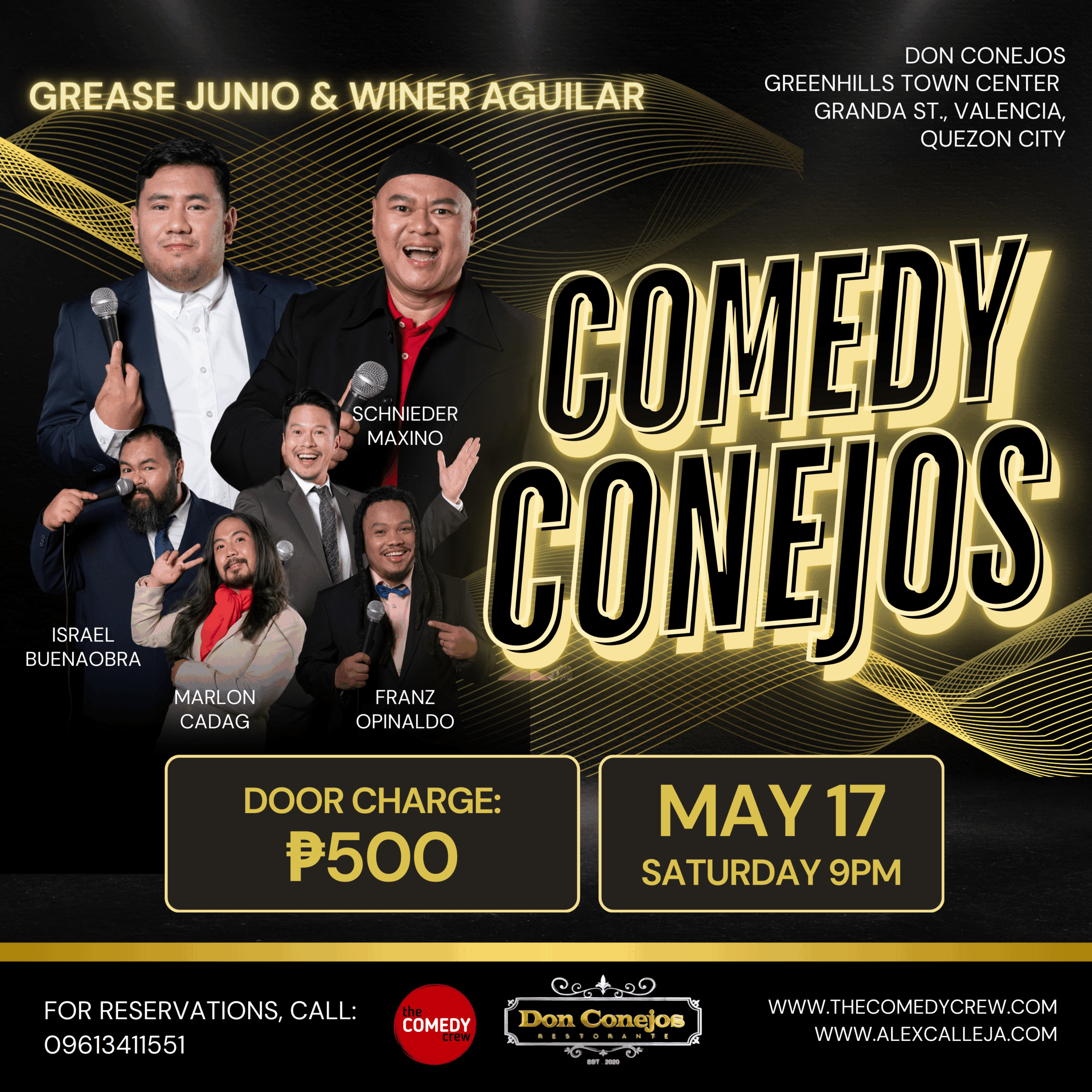 standup comedy show at don conejos