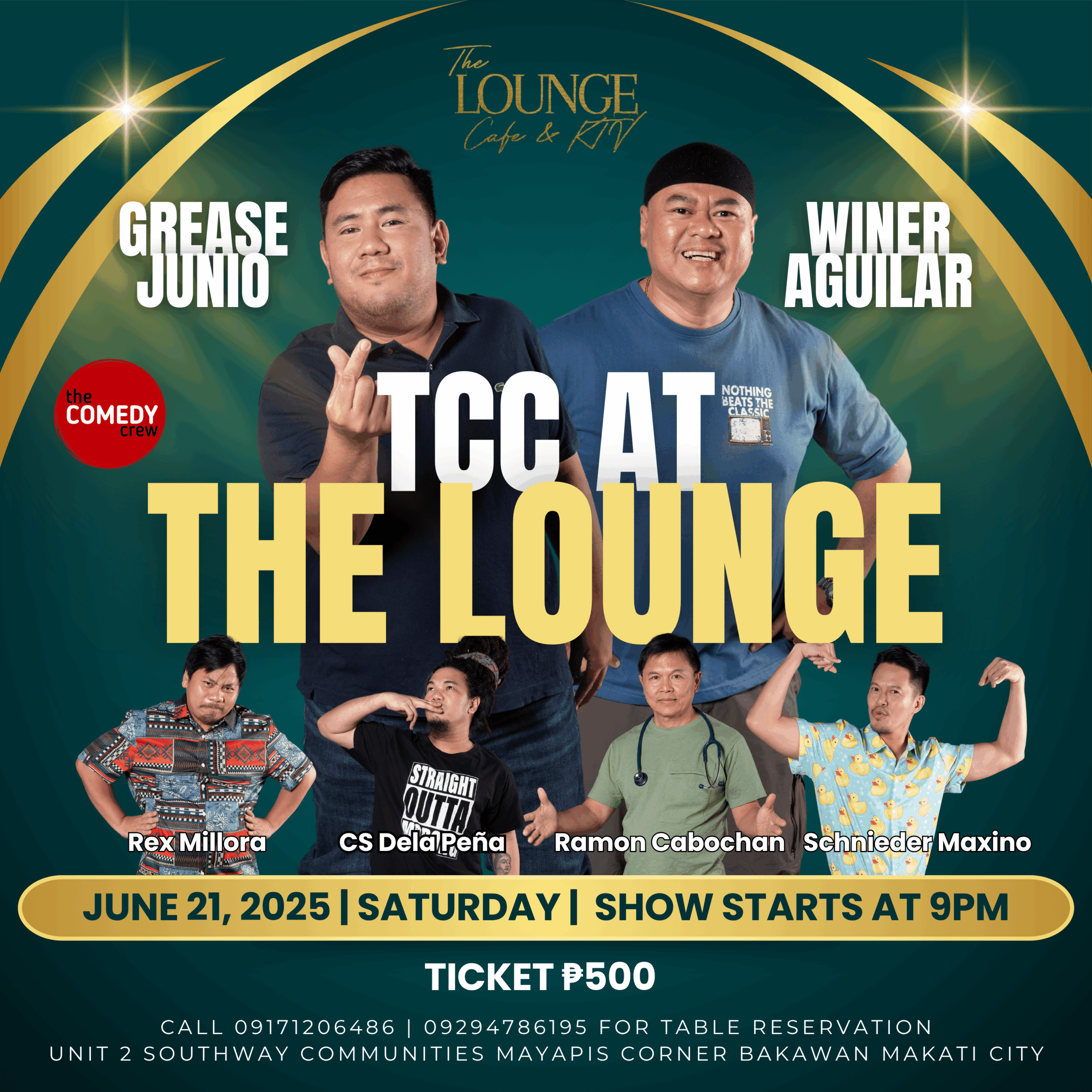 June 21 standup comedy show