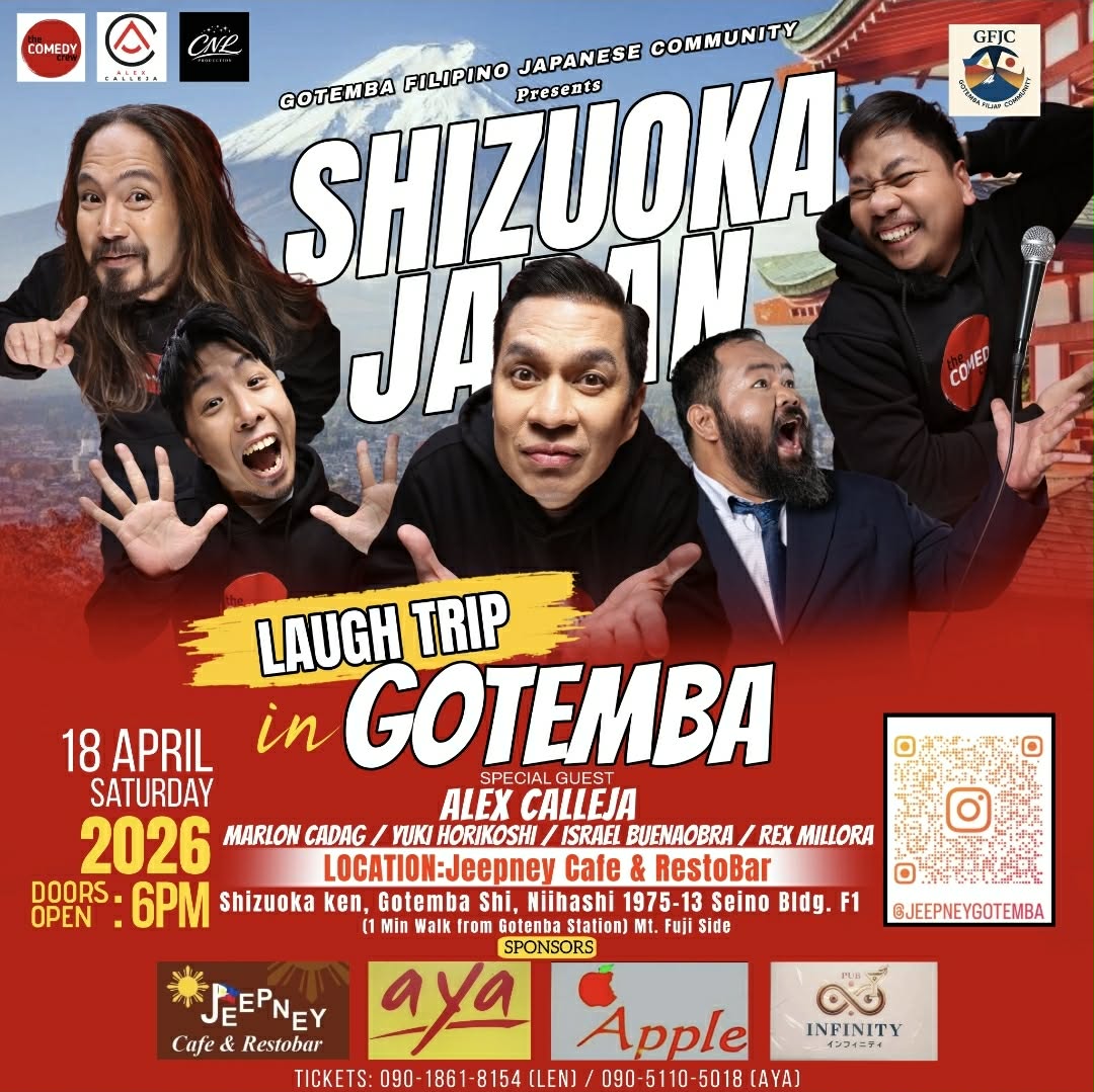 standup comedy in gotemba japan