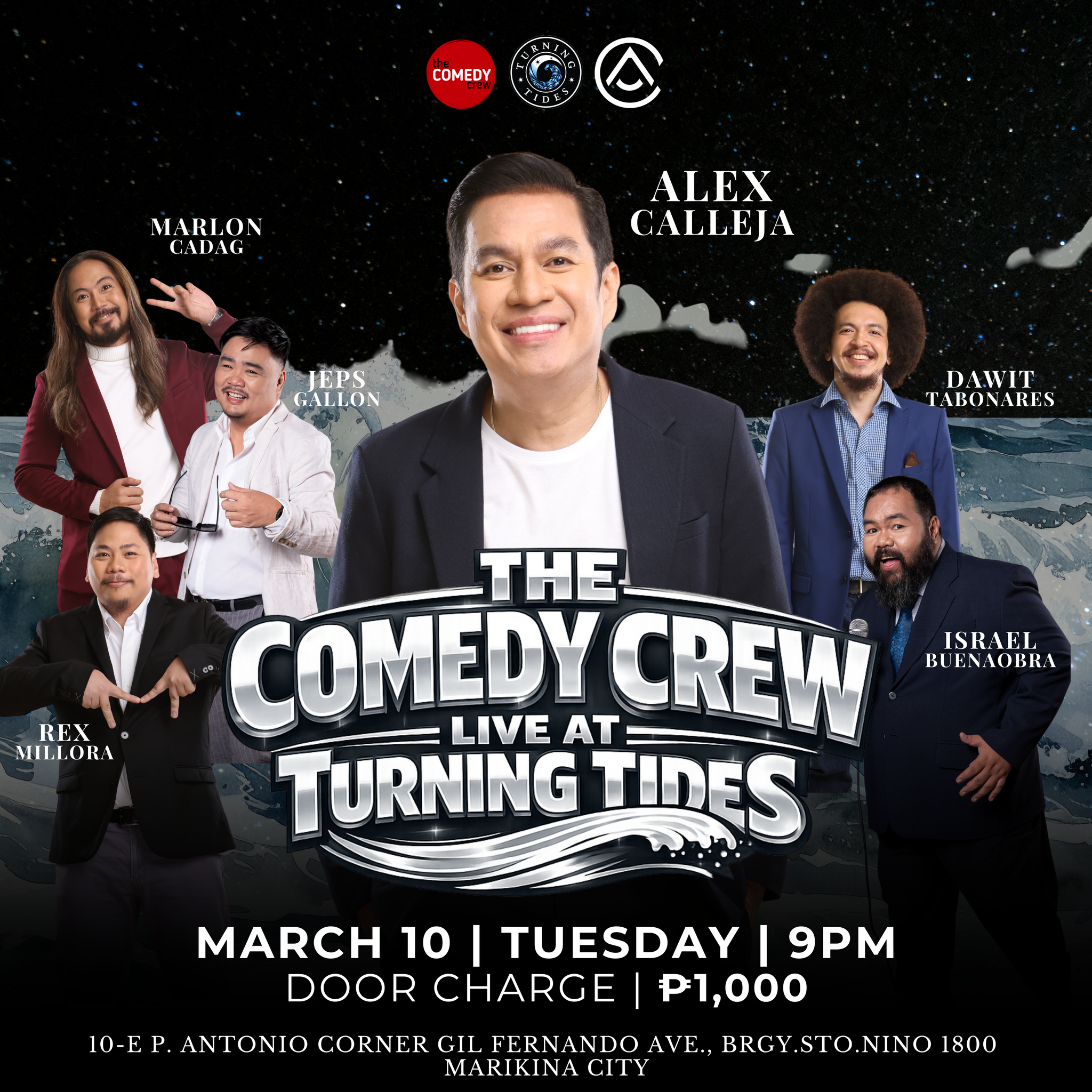 standup comedy turning tides