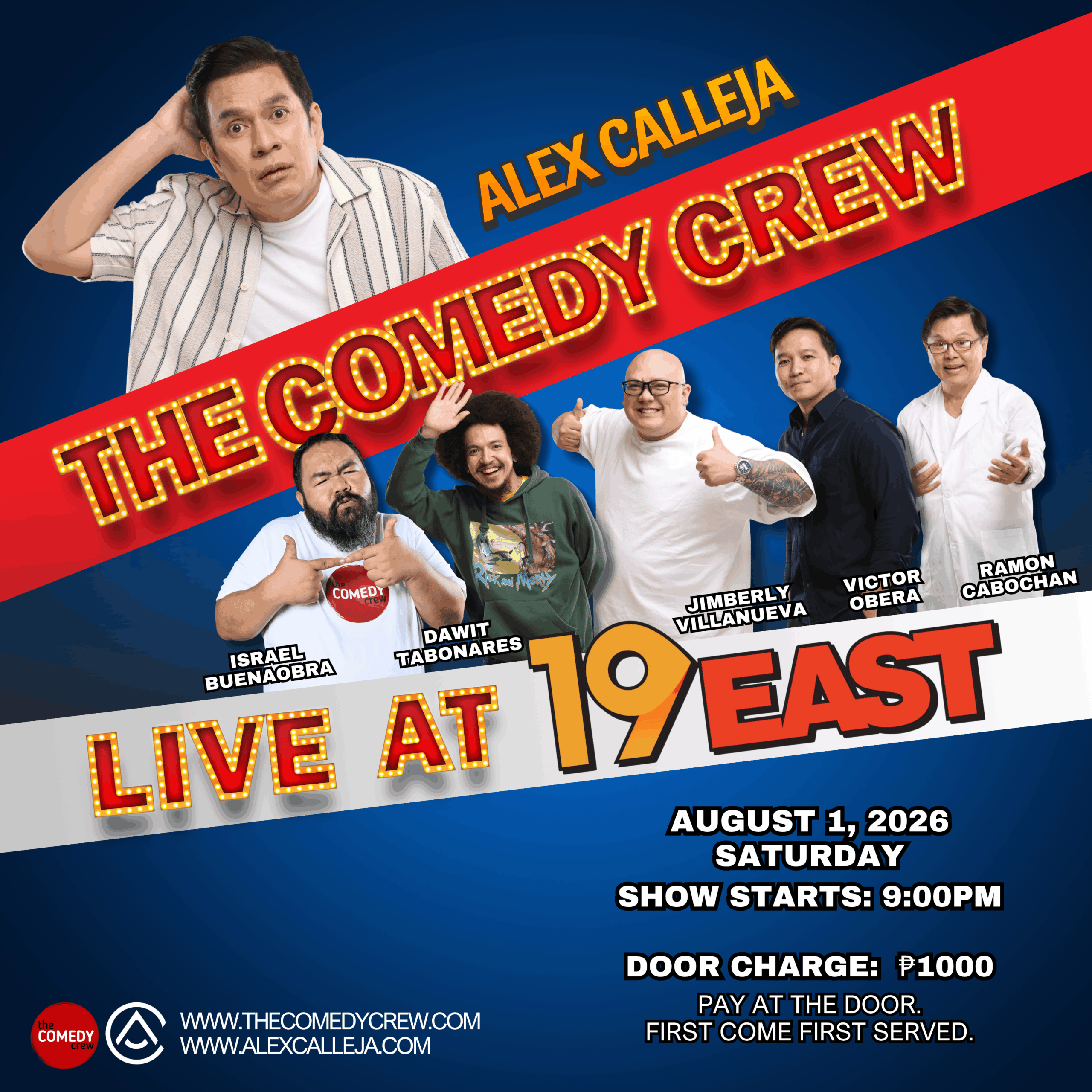 19 east august standup comedy show