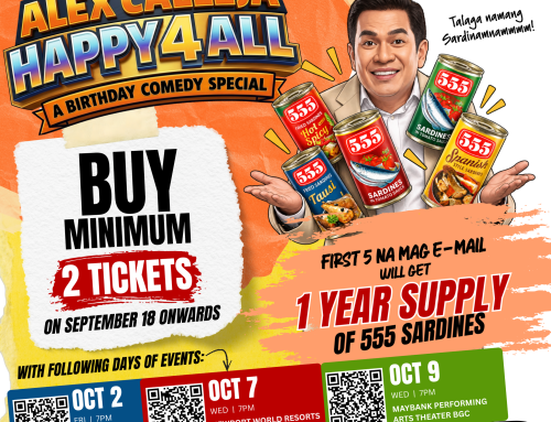 HAPPY 4 ALL + 555 Sardines Promo – Win 1 Year Supply of 555 Sardines!