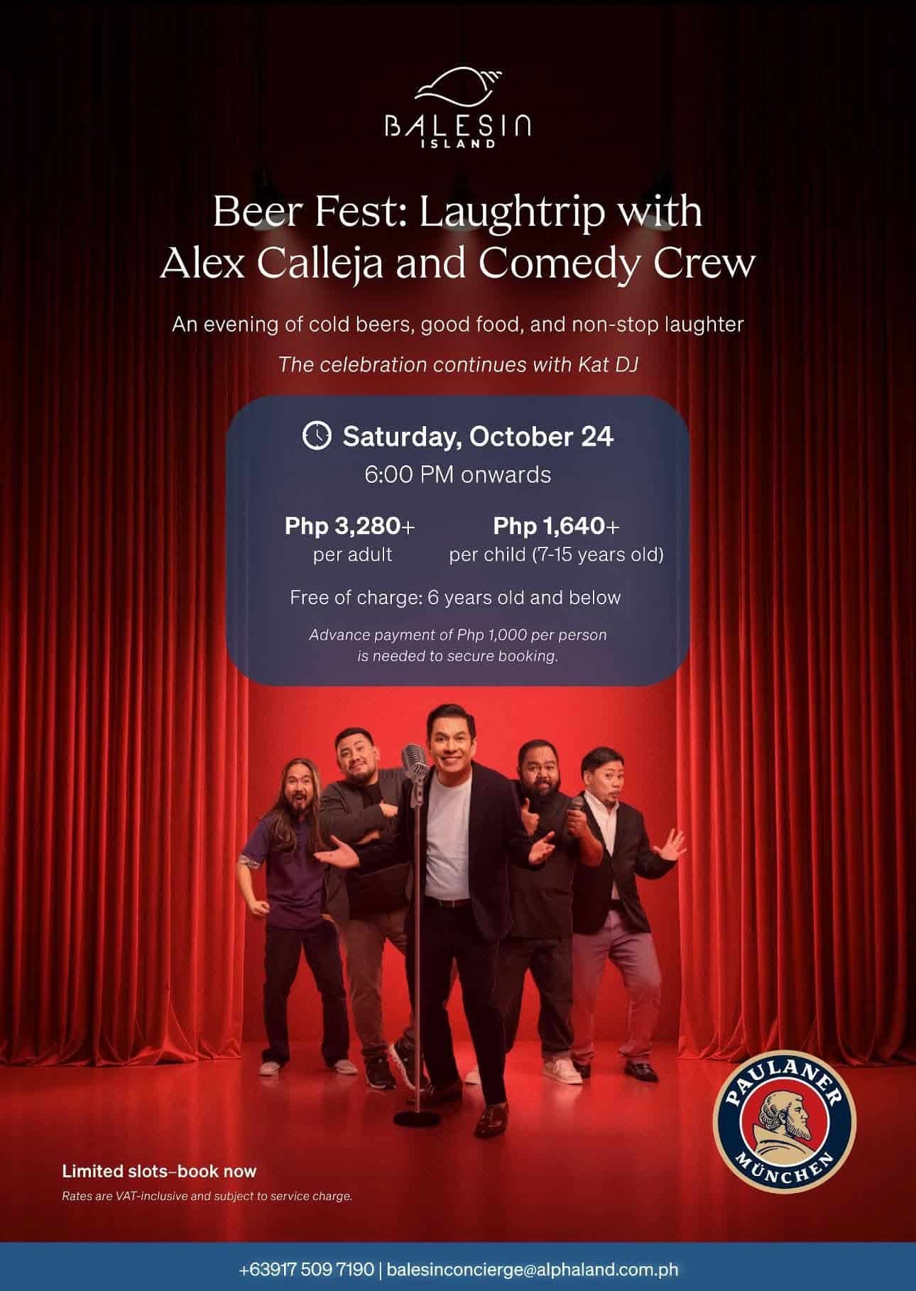 standup comedy balesin