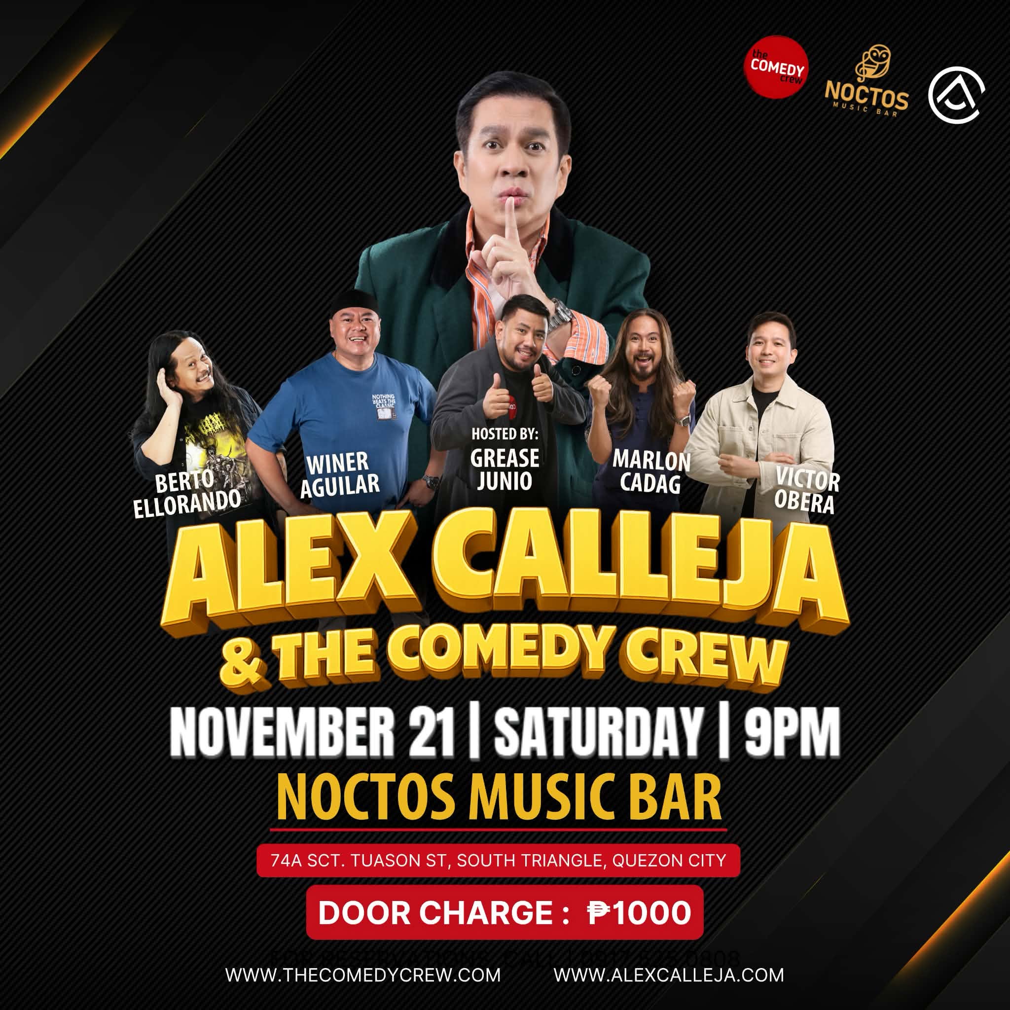 standup comedy noctos nov 21